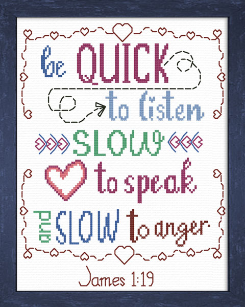 Quick To Listen - James 1:19